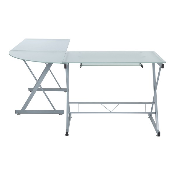 Mesa de escritorio ideal para estudiantes de Cristal Ácido o Templado de  75x48x60